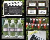 Movie Party Invitation & Printable Collection, EDITABLE text PDF file - you personalize at home with Adobe Reader Il_170x135