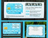 Shopping Scavenger Hunt Party Collection with Invitation, EDITABLE Text Printable PDF file - you personalize at home with Adobe Reader Il_170x135