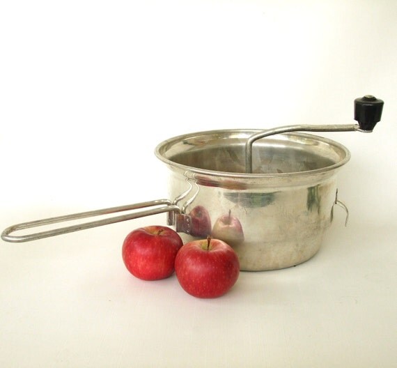 Large Foley Food Mill Vintage Apple Sauce by LaurasLastDitch