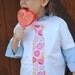 Valentine's Day Candy conversation heart tie tshirt