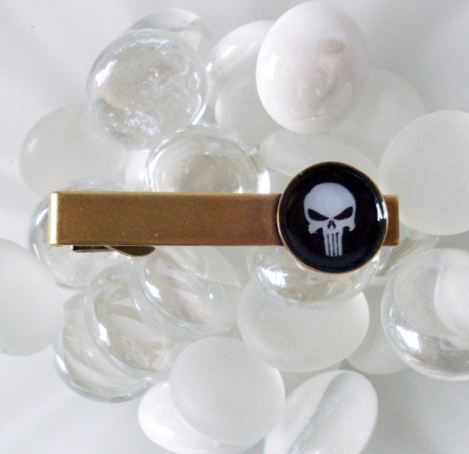 Punisher Tie Clip