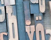 Paris Photoraphy - Valentine's Day, Letterpress Type at Paris Flea Market, Fine Art Photograph, Vintage Style, Wall Decor