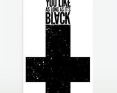 Poster: Any Metal You Like As Long as It's...