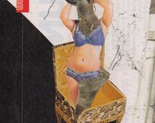 Meerkat Lady - Original Collage