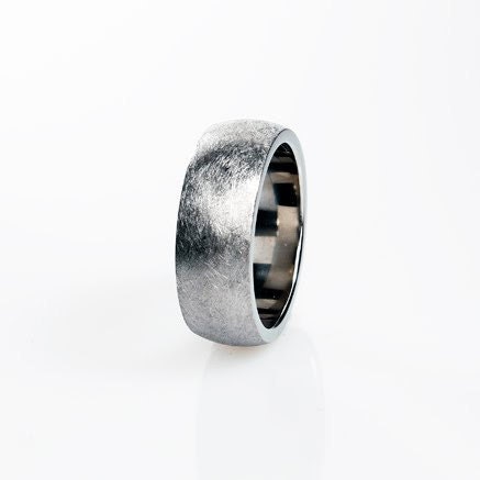 Ring size 6, ready to ship, Titanium ring, Wedding band, mens wedding band, men titanium ring, modern, commitment, men ring