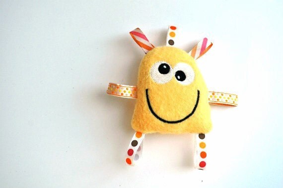 Rattle For Baby - Baby Rattle - Monster Toy