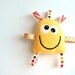 Rattle For Baby - Baby Rattle - Monster Toy