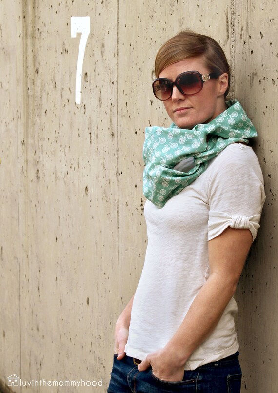 Commuter Cowl Infinity Scarf Cowl Modern Sewing PDF Pattern
