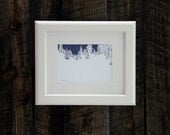 EVERGREENS: Letterpress Art Print from the Snow is in the Air Collection