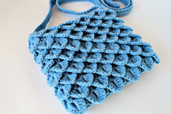 Crochet Pattern Crocodile Stitch Bag