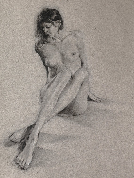Nude Woman Drawings 106