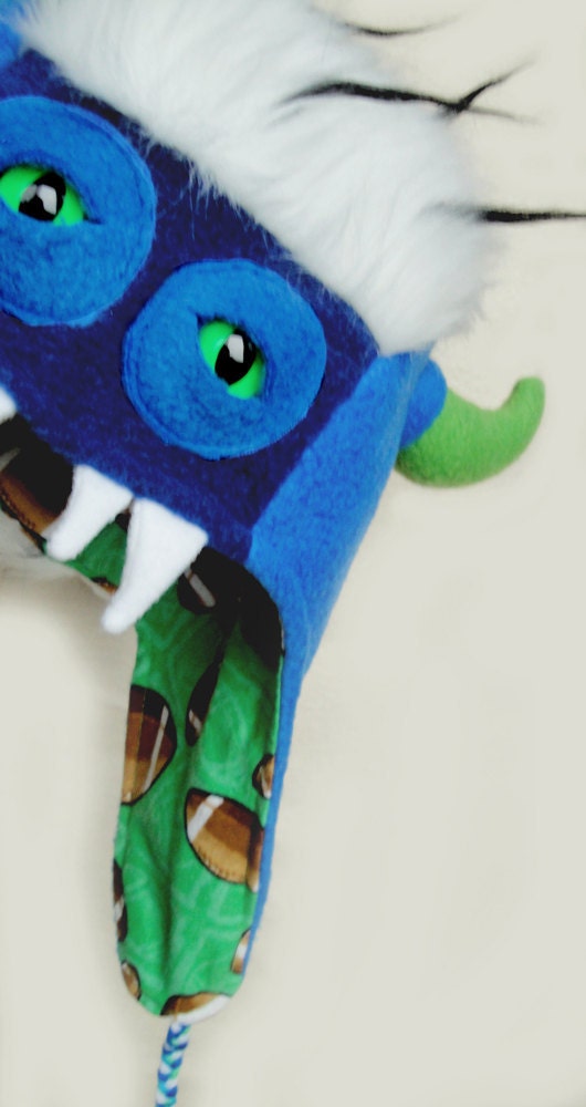 Hawke Monster Hat - Adult Large Size - READY TO SHIP