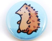 Sitting Hedgehog Badge