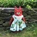 Fox Girl wool doll