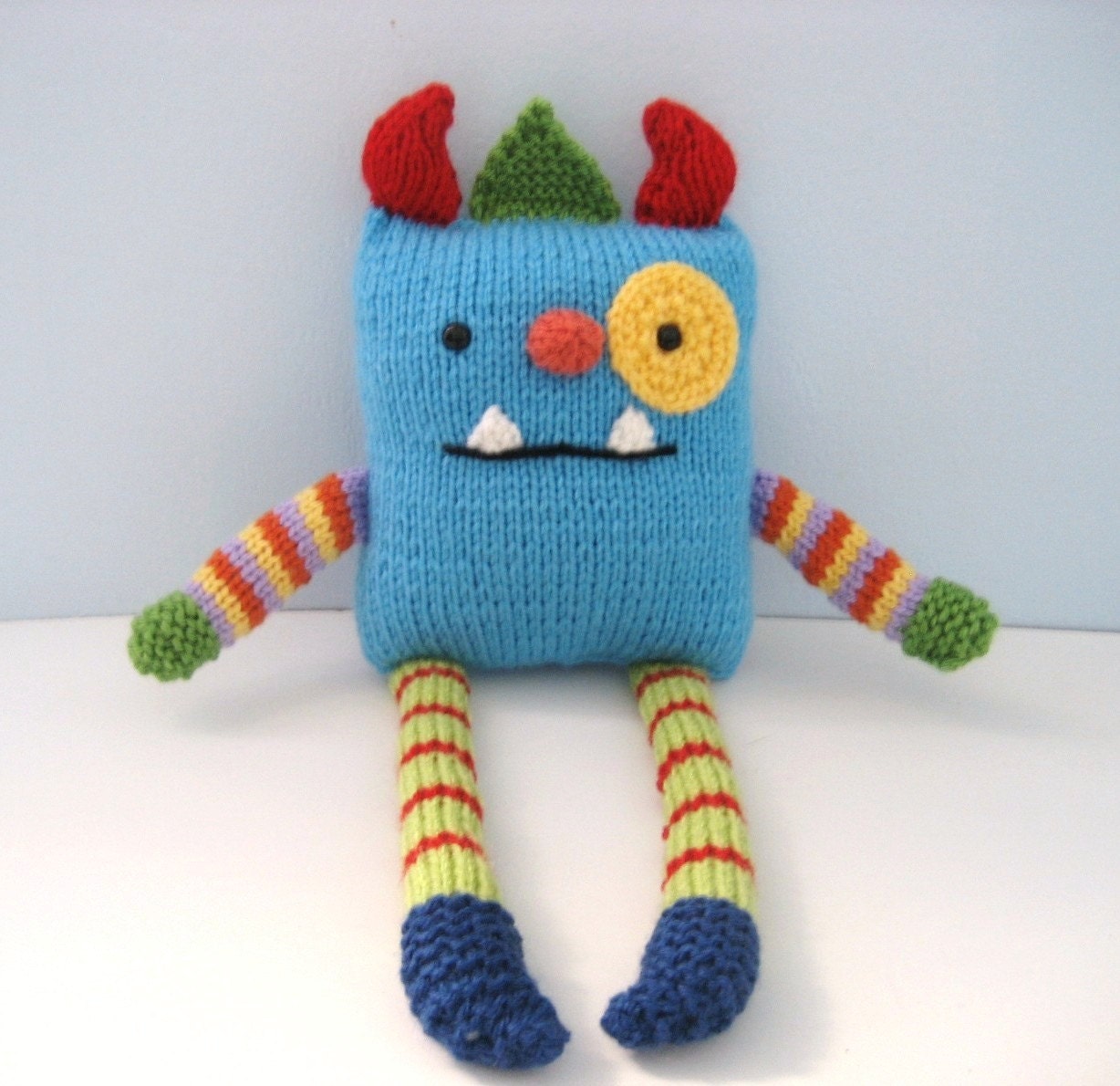 Sale - Amigurumi Pattern Knit Monster Digital Download