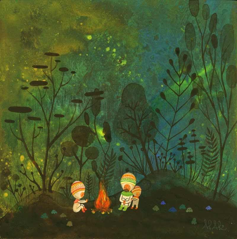 Fire Light Limited Edition Print