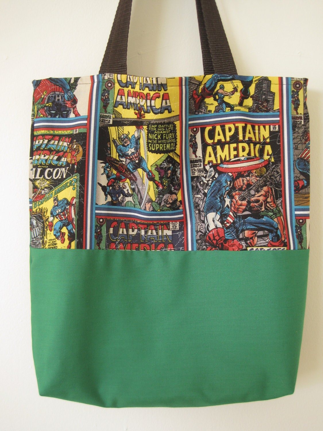 Captain America Tote Bag