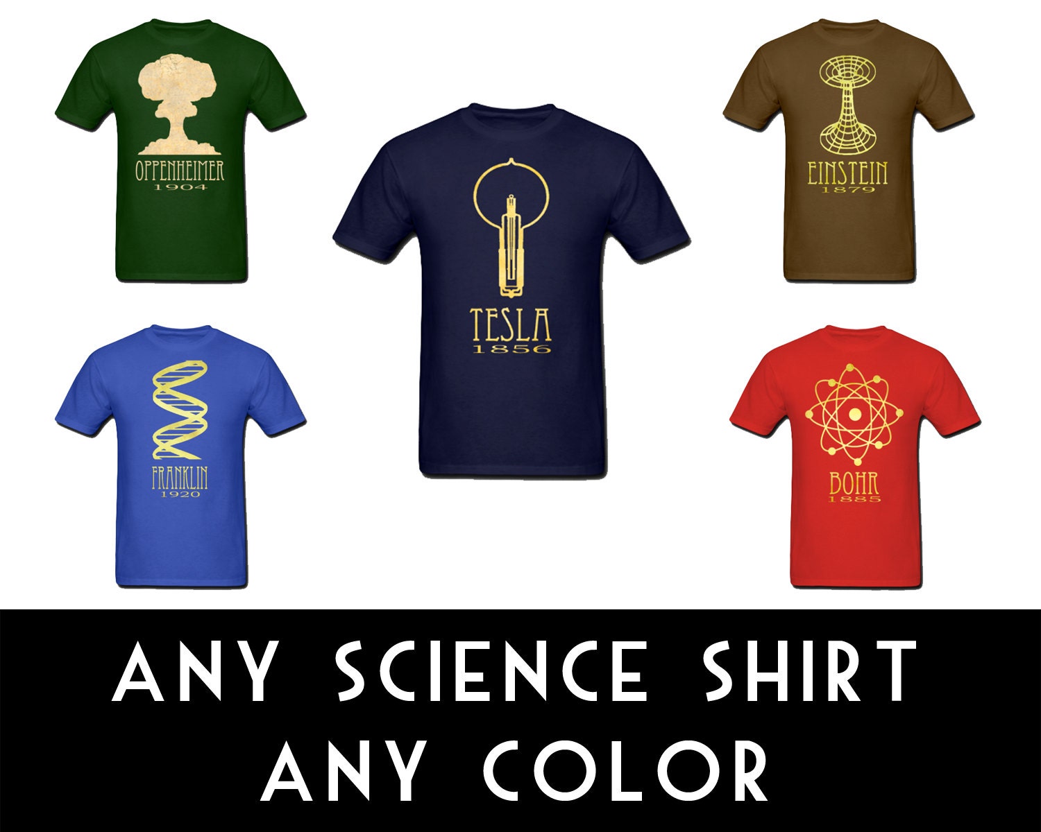 Science Shirt Mens Unisex, Geek T-shirt, Science Tshirt, Rock Star Scientist, Cotton Short Sleeve, Geek Gift, Nerd Physics Lab Shirt, S-XXL