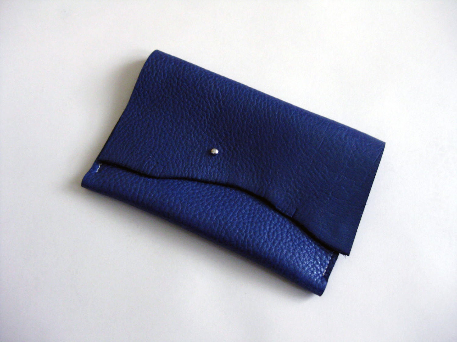 iPad mini case - Indigo blue bull leather