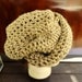 Crochet Hat Women Hat - Womens Beanie Hat in Almond Dark Beige Brown - Crochet Womens Hat - Custom Order