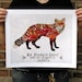 Red Fox Art Print on Paper, 11x14 Print
