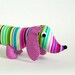 Last One Stuffed Plush Wiener Dog Dachshund Soft Baby Toy Doll CHUTNEY