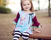 PDF The "Zinnia" DRESS Sewing E-Pattern and Detailed Tutorial...sizes 2-10years