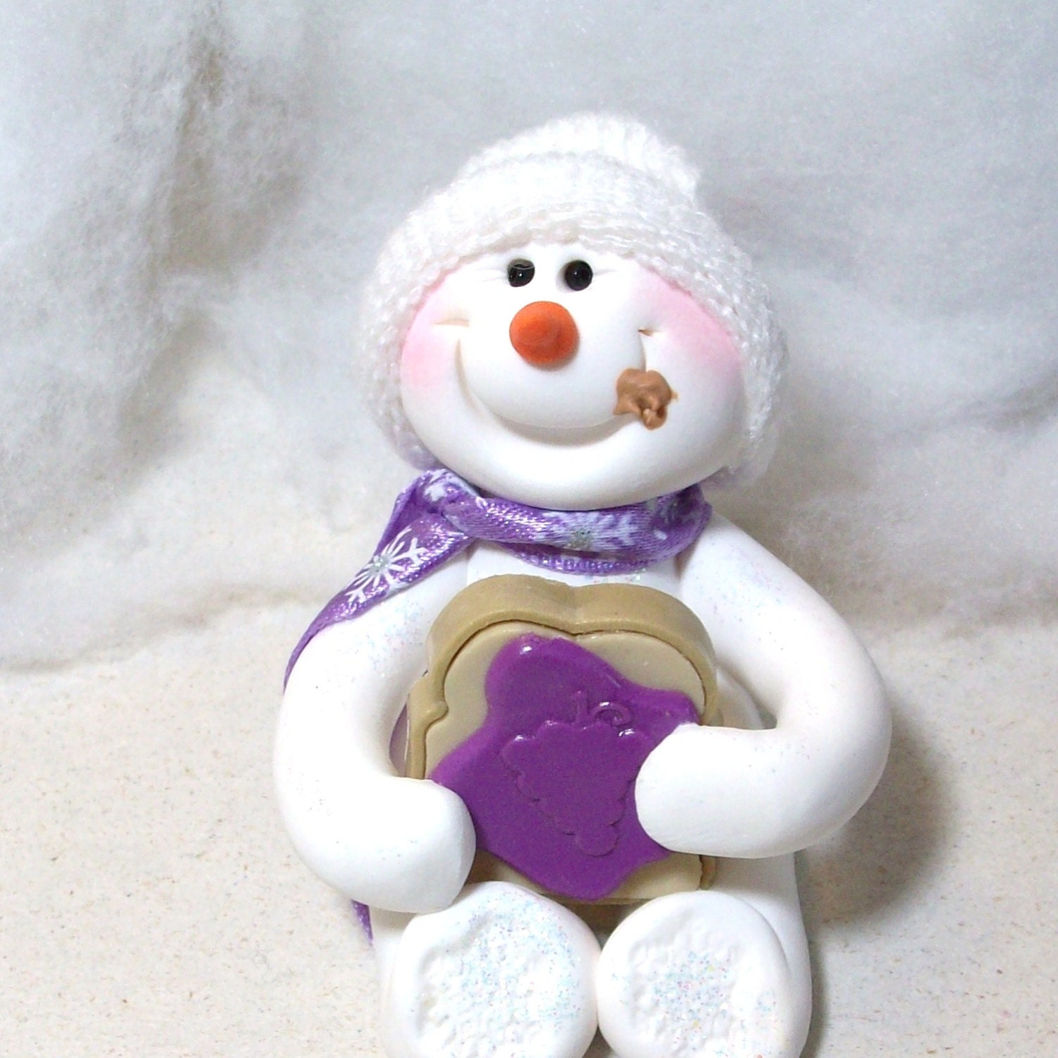 Love my peanut butter snowman ornament