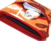 Women's Google Tablet Case Nexus 7 or 10 Cover Handmade Zipper Padded Sleeve External Pockets  - Sunburst Tulips
