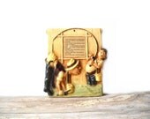 Vintage Burwood Fishing Wall Plaque Humorous Man Cave