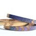 Set of Skinny Bangles- Bat for Lashes.-XS-XL