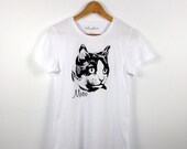 Meow Kitty Cat Women Tee - S, M, L, XL
