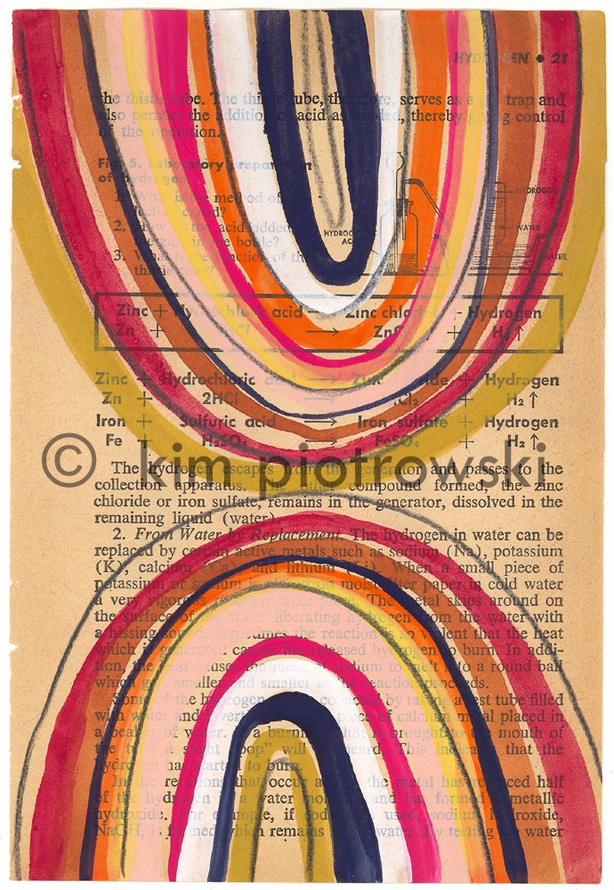 Meet in the Middle (Orange) - Fine Art Giclee Print