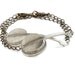 2 SILVER Personalized Banjo BRACELETS