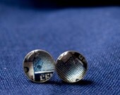 Portuguese Postage Stamp Studs