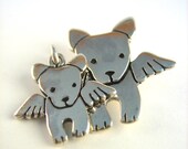 Mother-Daughter Angel Dogs