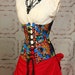 Ruby Red Mini Bustle Skirt
