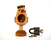 Wood Sailor Nutcracker // Mid Century Wood // Made in Japan
