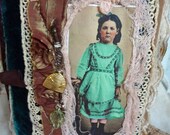 Tiny Tattered Album " Curious Notes"