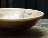 Shallow Bowl - Flowers - Dishes Dining Entertainment
