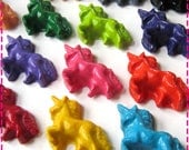 UNICORN CRAYONS - Birthday Party Pack of (20) Favors - In Red, Yellow, Pink, Green, Purple, Orange, Blue, Turquoise, Lime, Brown, Etc.
