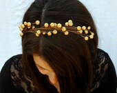 Woodland Headband, Berry Branch Headband, Gold Berry Headband, Red Berry Headband, Assorted Colors