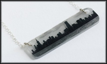 Chicago Skyline Necklace  - SALE - Found a Few More
