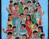 People Pile Collage Chinese