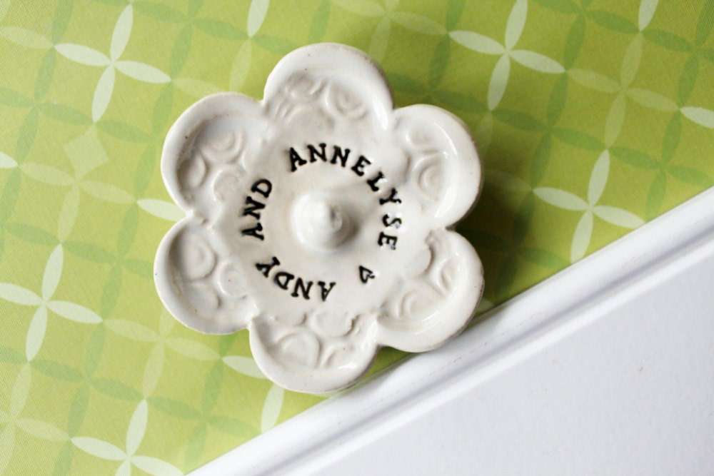 Engagement Gift Ring Dish, Personalized and Customizable