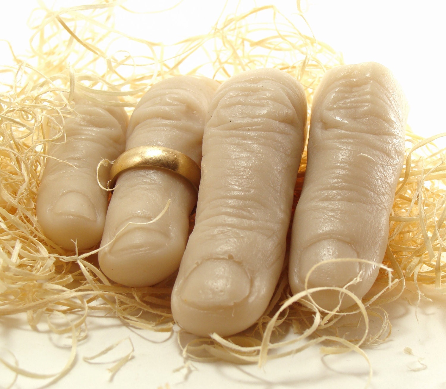Creepy Finger Soap Scary Funny  Gag Gift Vegan