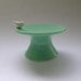 Bird Cupcake Ceramic Stand in Vintage Green