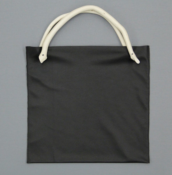 Mitsumata Wood & Leather Tote Bag