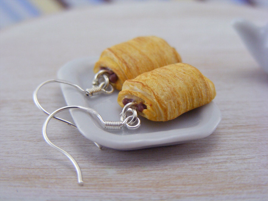 Pain Au Chocolat Earrings