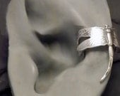 Sterling Dragonfly Ear Cuff  -  DRAGONFLY EARCUFF  -  Silver Ear Wrap